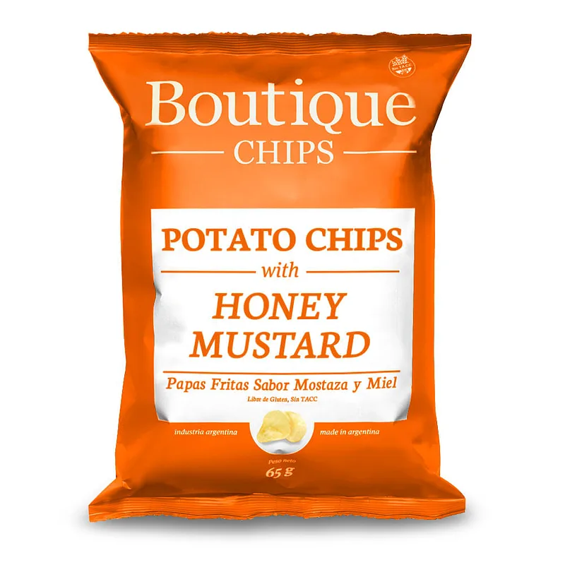 Chips de Papas Honey Mustard x 65 gr (Boutique)