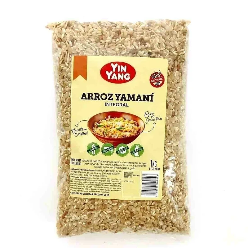 Arroz Yamani Integral x 1 kg x 10 u (Yin Yang)
