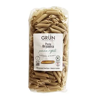 Pasta Organica Penne Rigate x 500 gr (Grun)