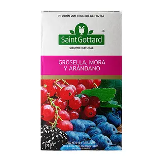 Te Grosella Mora y Arandano x 20 u (Saint Gottard)
