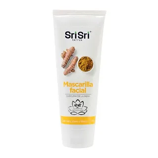 Mascarilla Facial con Curcuma de la India x 100 gr (Sri Sri)