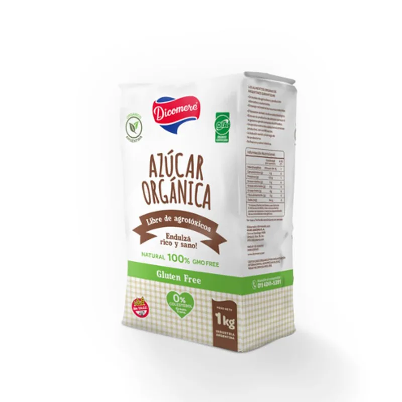 Azucar Organica x 1 kg (Dicomere)