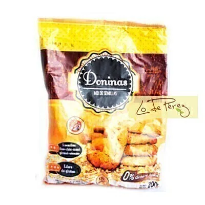Galletitas 5 Semillas x 200 gr (Doninas)