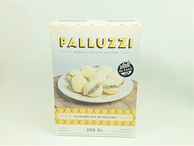 Alfajorcitos de Maicena x 200 gr (Palluzzi)
