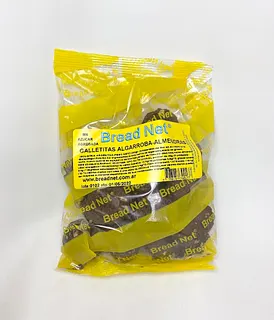 Galletas de Algarroba y Almendras (Bread Net)