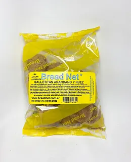Galletas de Arandano y Nuez x 200 gr (Bread Net)