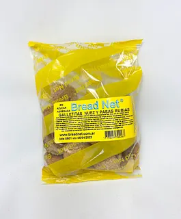 Galletas de Nuez y Pasas Rubias (Bread Net)