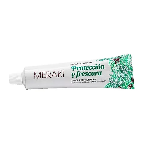 Pasta Dental en Gel Menta Natural x 50 gr (Meraki)