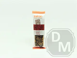 Barrita de Mani y Cacao x 28 gr (Zafran)
