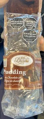 Budin Pudding de Chocolate x 300 gr (100Ducados)
