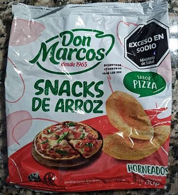 Snack de Arroz Pizza x 80 gr