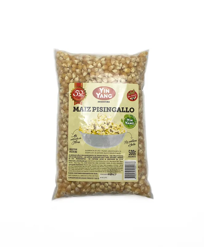 Maiz Pisingallo x 500 gr (Yin Yang)