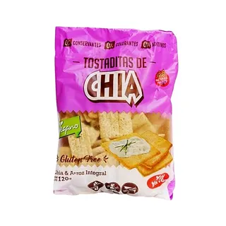 Tostadas de Chia x 120 gr (Yin Yang)