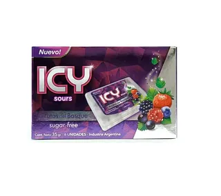 Pastillas de Frutos del Bosque Sin Azucar x 35 gr (ICY)