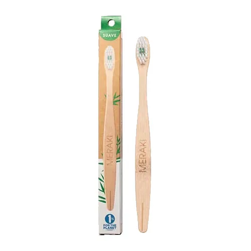 Cepillo de Dientes para Adultos Cerda Suave Caja x 12 u (Meraki)