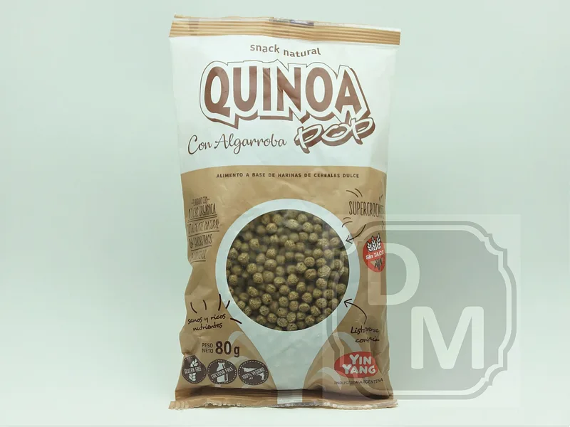 Quinoa Pop con Algarroba x 80 gr (Yin Yang)