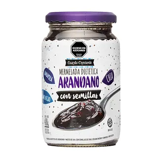 Mermelada Diet Arandano x 400 gr (Cuarto Creciente)