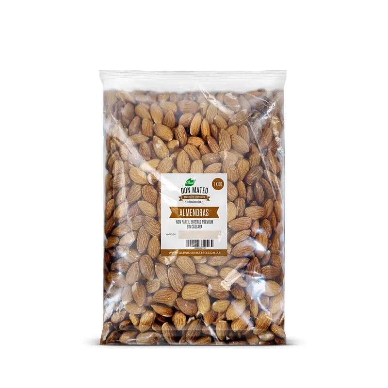 Almendras Non Pareil Calibre 20-22 x 1 kg