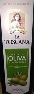 Aceite de Oliva Extra Virgen x 500 ml (La Toscana)