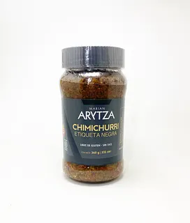 Salsa Chimichurri Etiqueta Negra x 360 gr (Arytza)