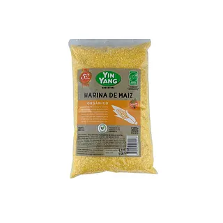 Harina de Maiz Organica x 500 gr (Yin Yang)
