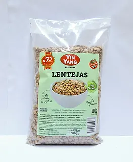 Lentejas x 500 gr x 10 u (Yin Yang)