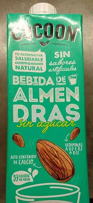 Leche de Almendras sin Azucar x 1 lt (Cocoon)
