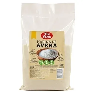 Harina de Avena x 500 gr x 10 u (Yin Yang)