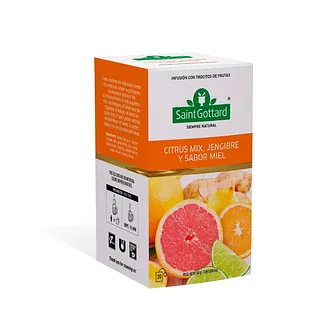 Te MIX Citrico Sabor Jengibre y Miel (Saint Gottard)