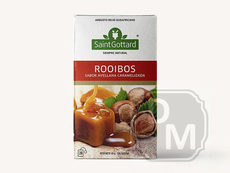 Te Rooibos Sabor Avellanas Caramelizadas (Saint Gottard)