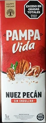 Leche de Nuez Pecan Sin Azucar x 1 lt (Pampa Vida)