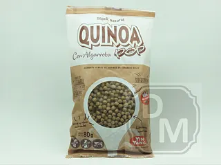 Quinoa Pop con Algarroba x 80 gr x 10 u (Yin Yang)