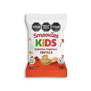 Smookies Kids Sabor Frutilla x 40 Grs