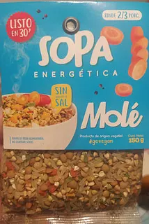 Sopa Energetica (Mole)