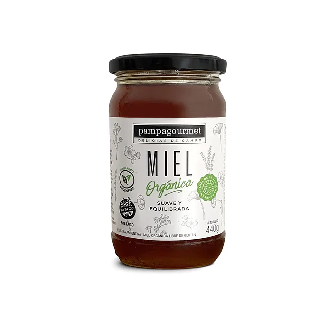 Miel Organica x 440 gr (Pampagourmet)