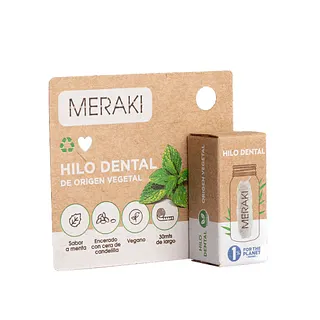 Hilo Dental en Frasco de Vidrio x 1 u (Meraki)