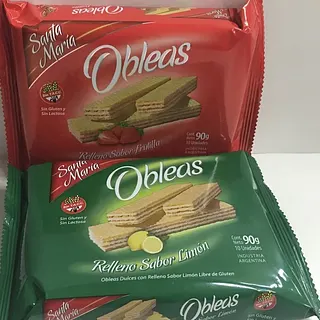 Oblea Limon x 90 gr sin Tacc (Santa Maria)