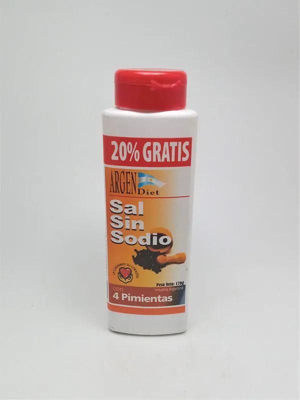 Sal Sin Sodio x 170 gr (Argendiet)