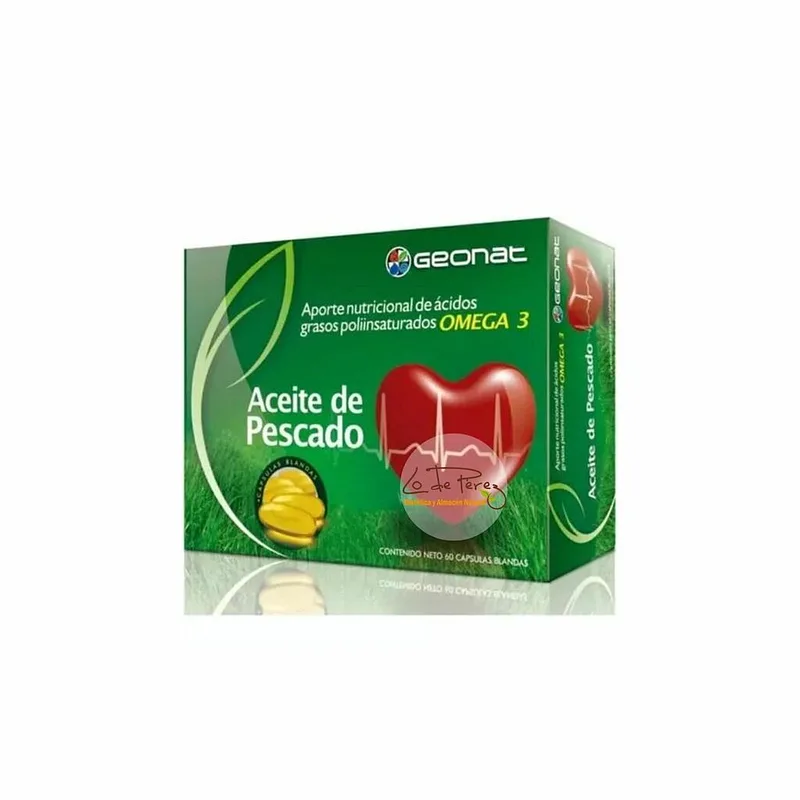 Aceite de Pescado x 60 cap (Geonat)