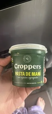 Pasta de Mani Natural x 310 gr (Croppers)