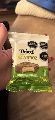 Alfajor de Arroz Relleno de Limon x 28 gr (Deluxe BLABLA)