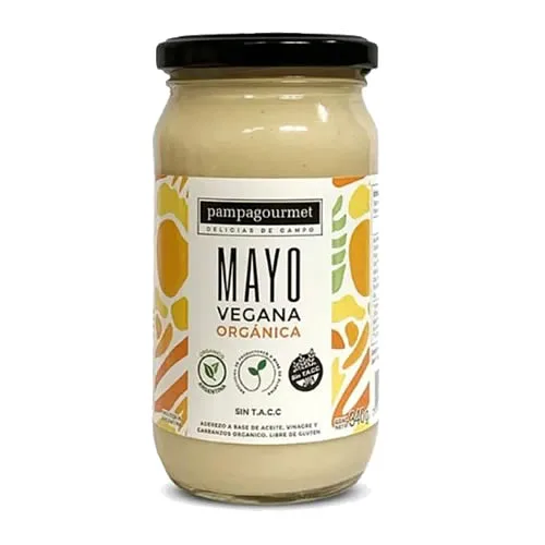 Mayo Vegana Organica x 340 gr (Pampagourmet)