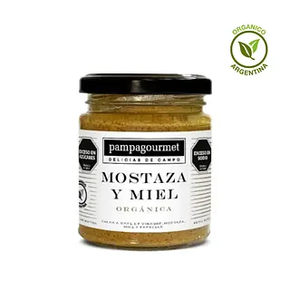 Mostaza Organica Dijon x 170 gr (Pampagourmet)