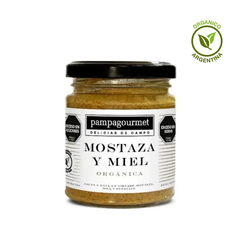 Mostaza Organica Dijon x 170 gr (Pampagourmet)