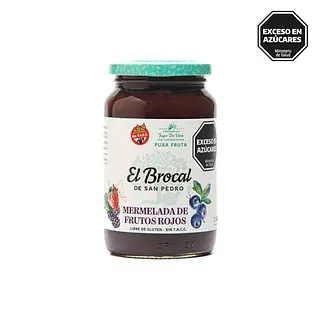 Mermelada Frutos Rojos Light x 400 gr (El Brocal)