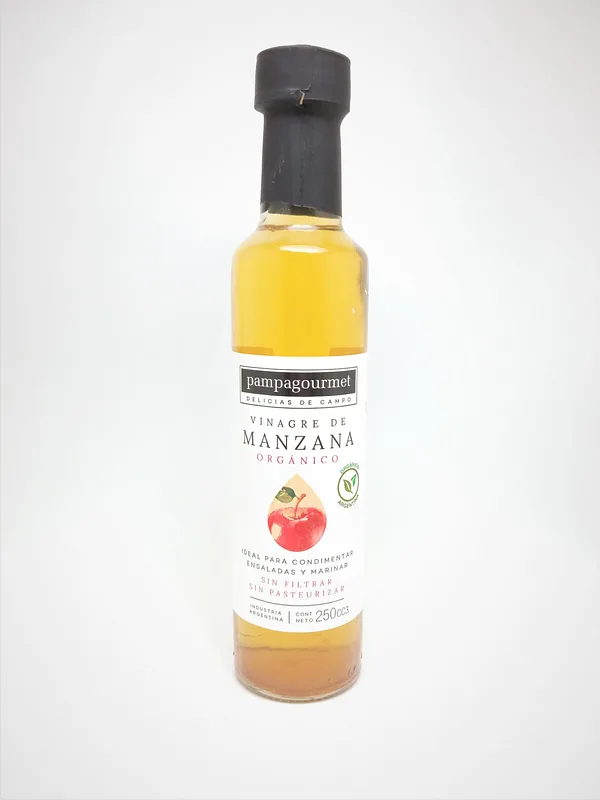 Vinagre de Sidra de Manzana x 250 ml (Pampagourmet)