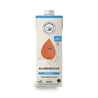 Leche de Almendras Original con Azucar Mascabo x 1 lt x 8 u (Tratenfu)
