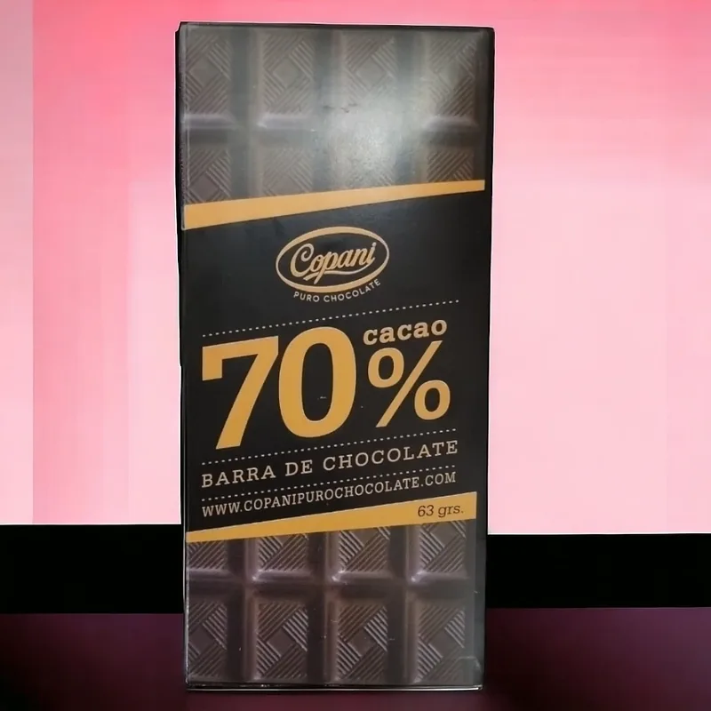 Chocolate Tableta 80% Cacao x 63 gr x 12 u (COPANI)