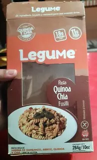 Pastas Fusilli de Quinoa y Chia x 284 gr (Legume)