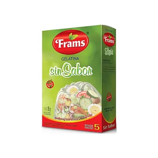Gelatina Sin Sabor x 35 gr (Frams)